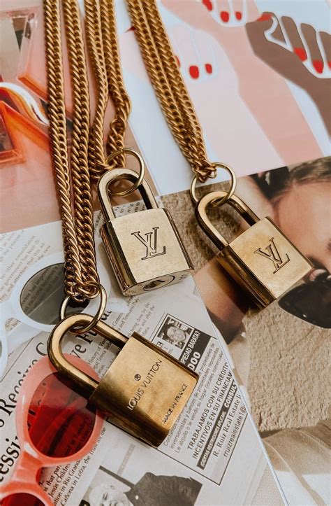 louis vuitton lock necklace cheap|louis vuitton lock necklace vintage.